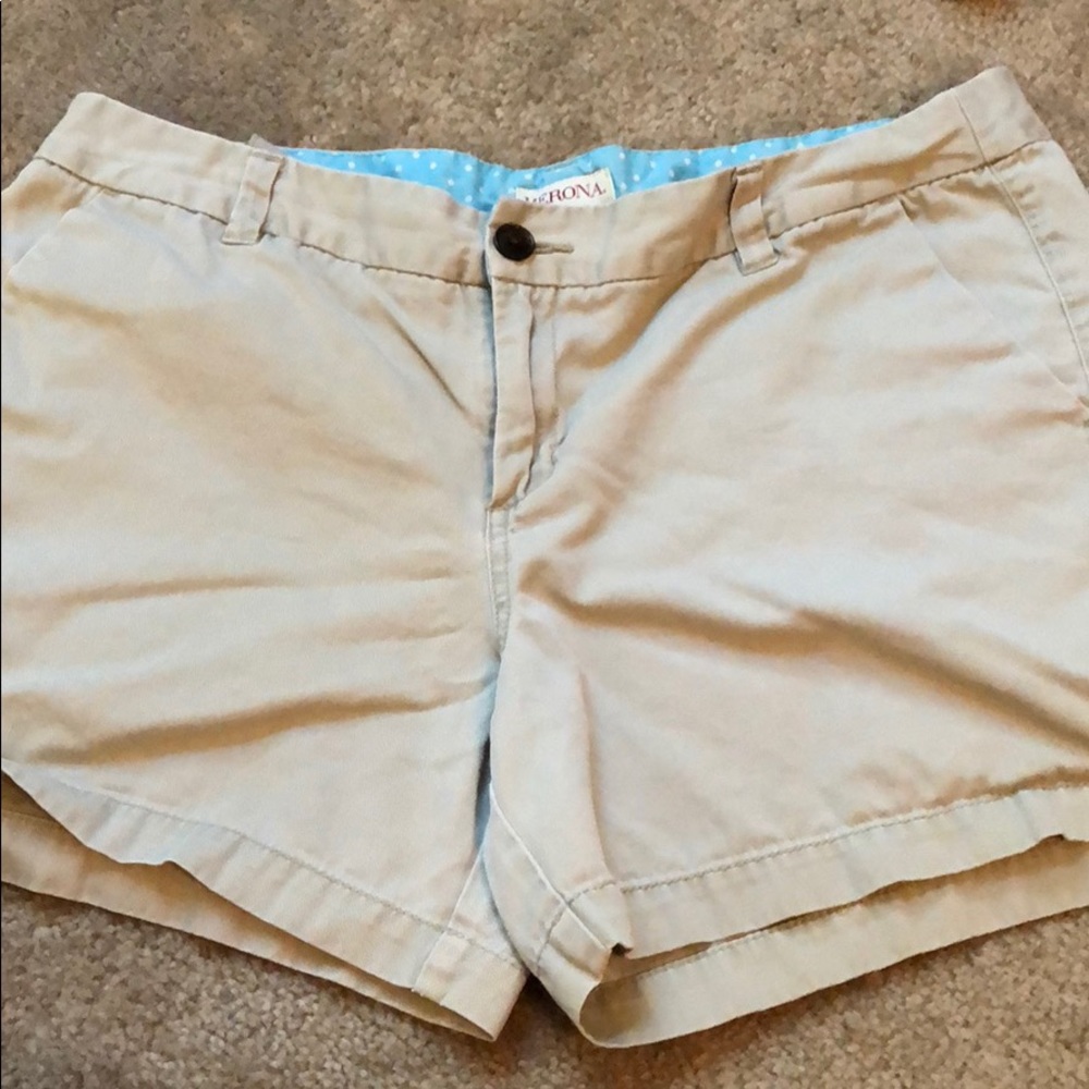 Khaki Shorts.